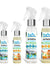 Odor Eliminating Air Freshener - AirVation™ The Safe Anywhere Deodorizer Concentrated Odor Binding Air Freshener for Fabrics & Air - 4 Pack Two 4 fl oz and Two 8 fl oz