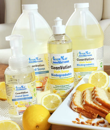 Made with 100% Natural Lemon Essential Oil