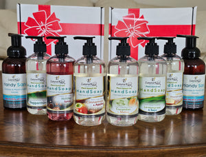 Gel Hand Soap & Handy Sani Gift Set