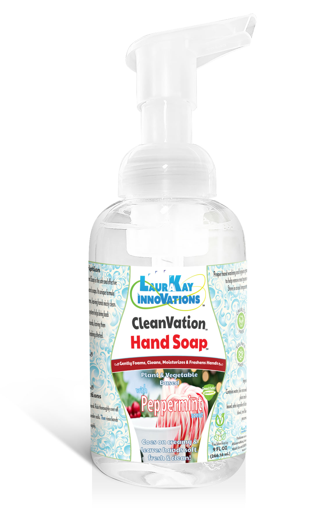 CleanVation Hand Soap (9 fl oz Bottle)