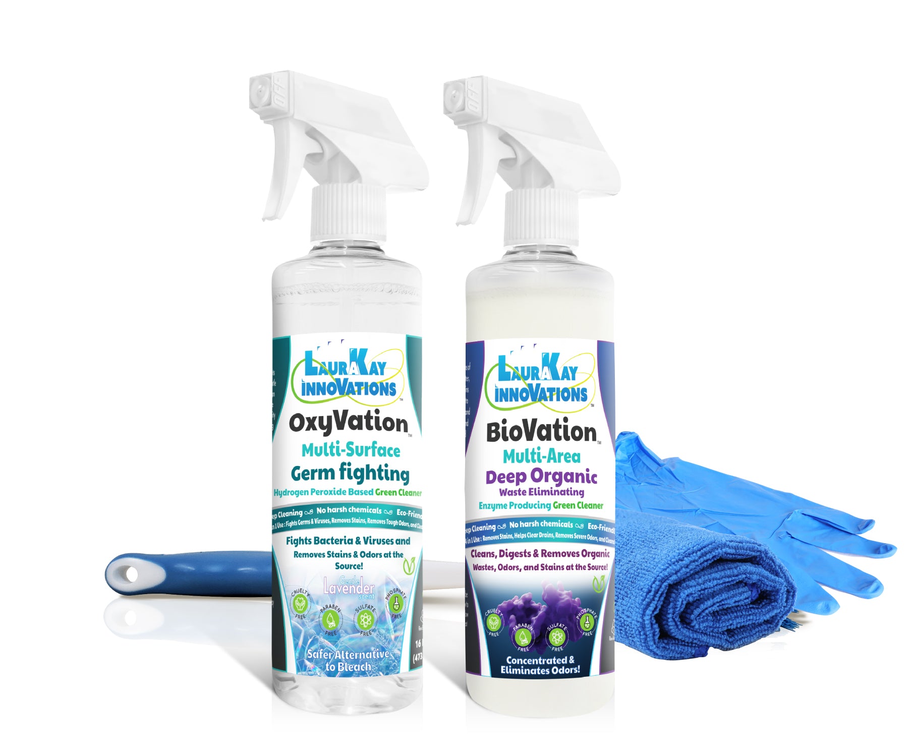 Drain, Stain and Odor Cleaning Bundle - OxyVation and BioVation