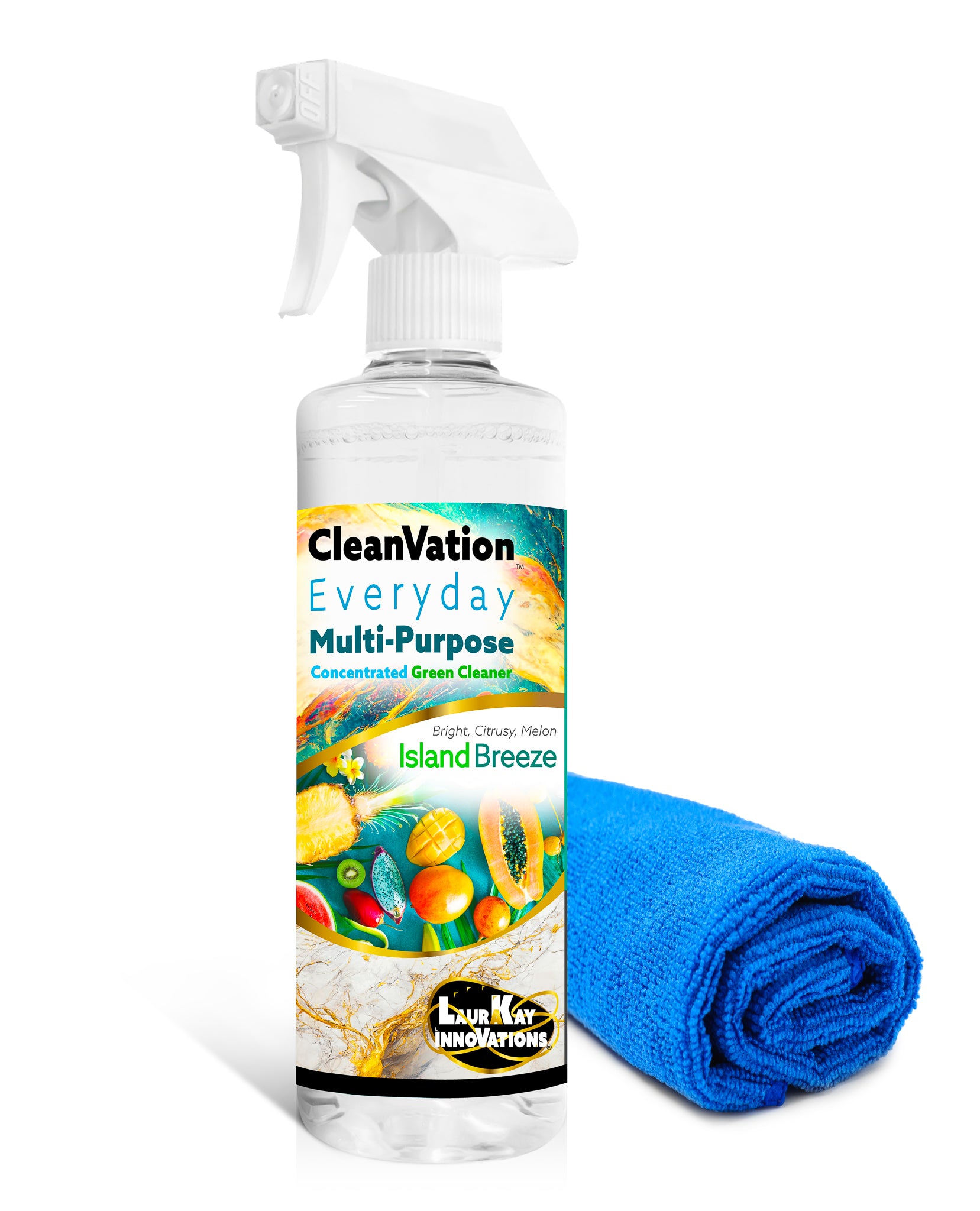 CleanVation Everyday™ 16 fl oz All Purpose Safer & Effective Concentrated 2 in 1 Multi-Surface Cleaner (Available in Multiple Scents)