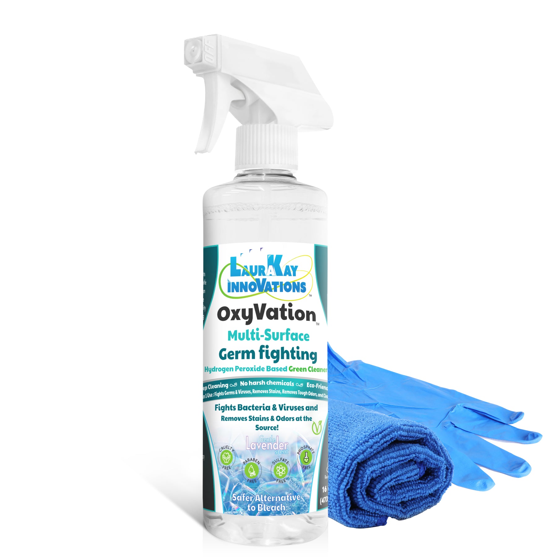 OxyVation™ 3 in 1 Germ & Virus Fighting, Stain and Odor, and Multi